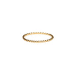 Twisted Stacking Ring 14k Gold Filled / 3