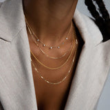 1948-Rope Chain Necklace-Necklaces-Blue Ruby Jewellery-Vancouver Canada