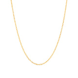 1948-Rope Chain Necklace-Necklaces-14k Gold Filled-15" - 17"-Blue Ruby Jewellery-Vancouver Canada