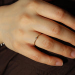 1948-Bezel CZ Ring-Rings-Blue Ruby Jewellery-Vancouver Canada