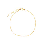 1948-Thin Box Chain Bracelet-Bracelets-14k Gold Filled-Blue Ruby Jewellery-Vancouver Canada