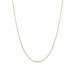 1948-Box Chain Necklace-Necklaces-14k Gold Filled-15" - 17"-Blue Ruby Jewellery-Vancouver Canada