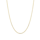 1948-Box Chain Necklace-Necklaces-14k Gold Filled-15" - 17"-Blue Ruby Jewellery-Vancouver Canada
