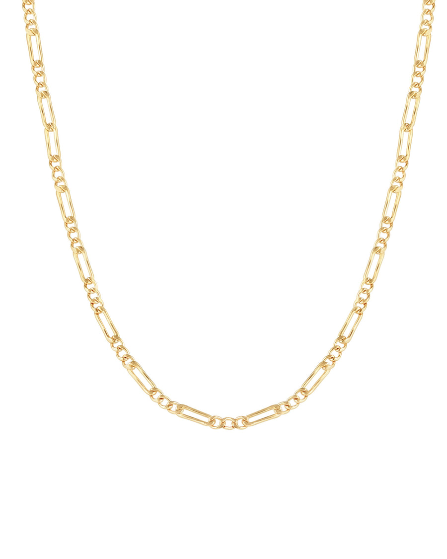 Figaro Chain Necklace I XL 14k Gold-fill / 18"