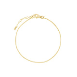 1948-Square Box Chain Bracelet-Bracelets-14k Gold Filled-Blue Ruby Jewellery-Vancouver Canada