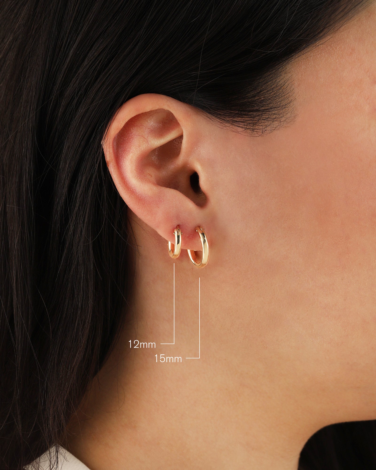 1948-Tube Hoops-Earrings-Blue Ruby Jewellery-Vancouver Canada