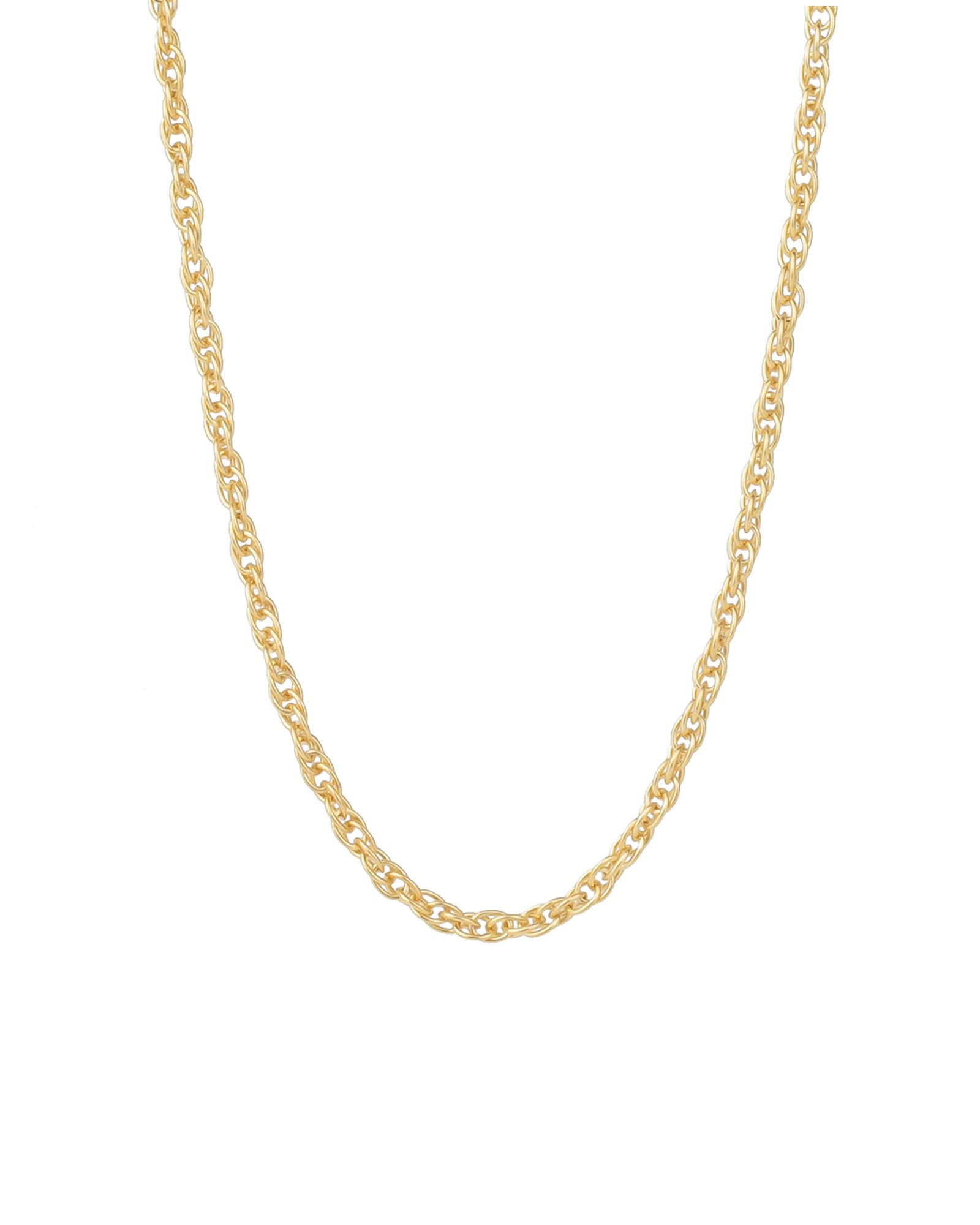1948-Large Rope Chain Necklace-Necklaces-14k Gold Filled-16"-Blue Ruby Jewellery-Vancouver Canada