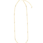 1948-3 Bead Station Necklace-Necklaces-Blue Ruby Jewellery-Vancouver Canada
