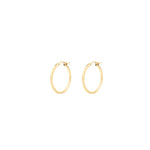1948-Tube Hoops-Earrings-14k Gold Filled-34mm-Blue Ruby Jewellery-Vancouver Canada