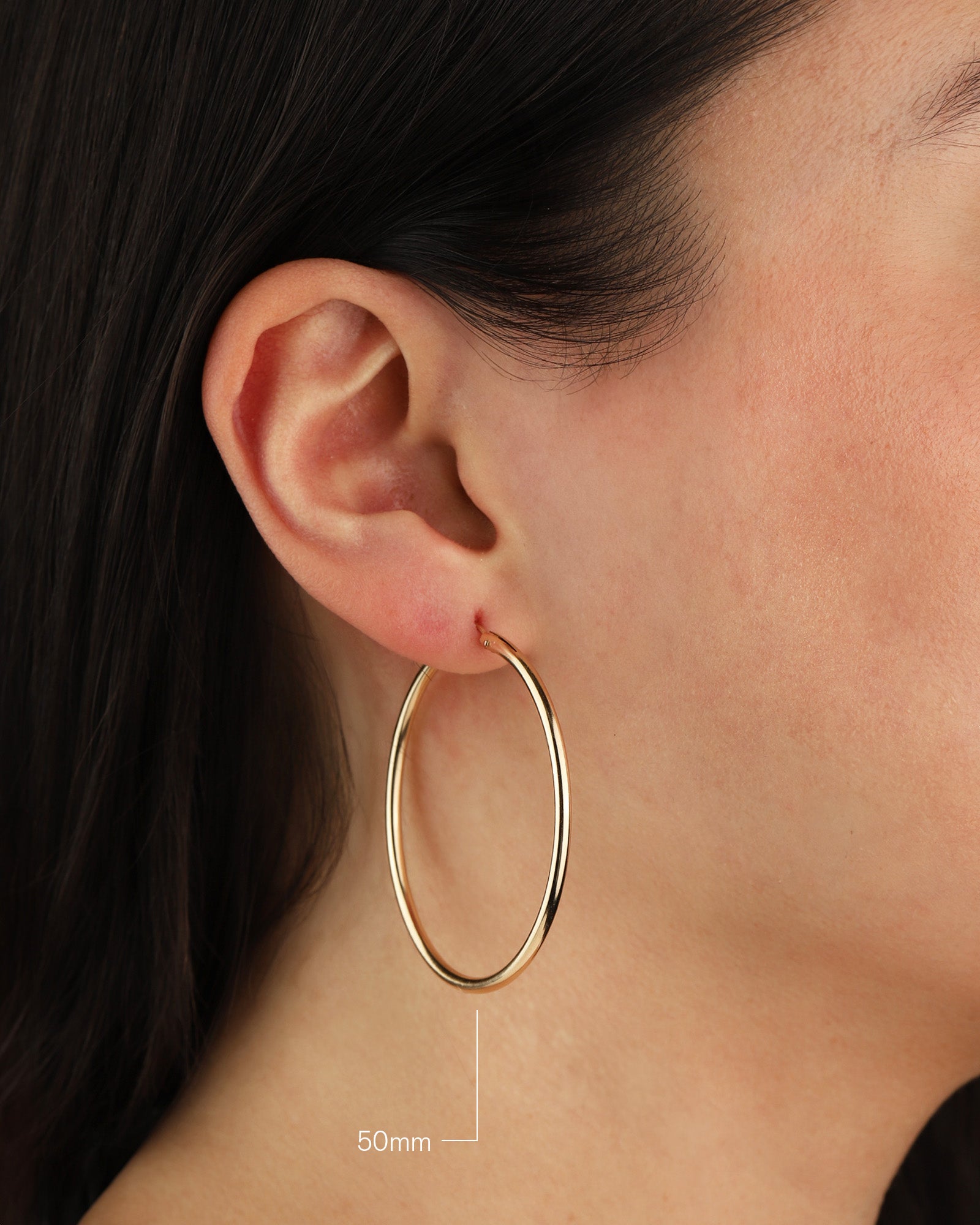 1948-Tube Hoops-Earrings-Blue Ruby Jewellery-Vancouver Canada