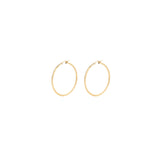1948-Tube Hoops-Earrings-14k Gold Filled-50mm-Blue Ruby Jewellery-Vancouver Canada