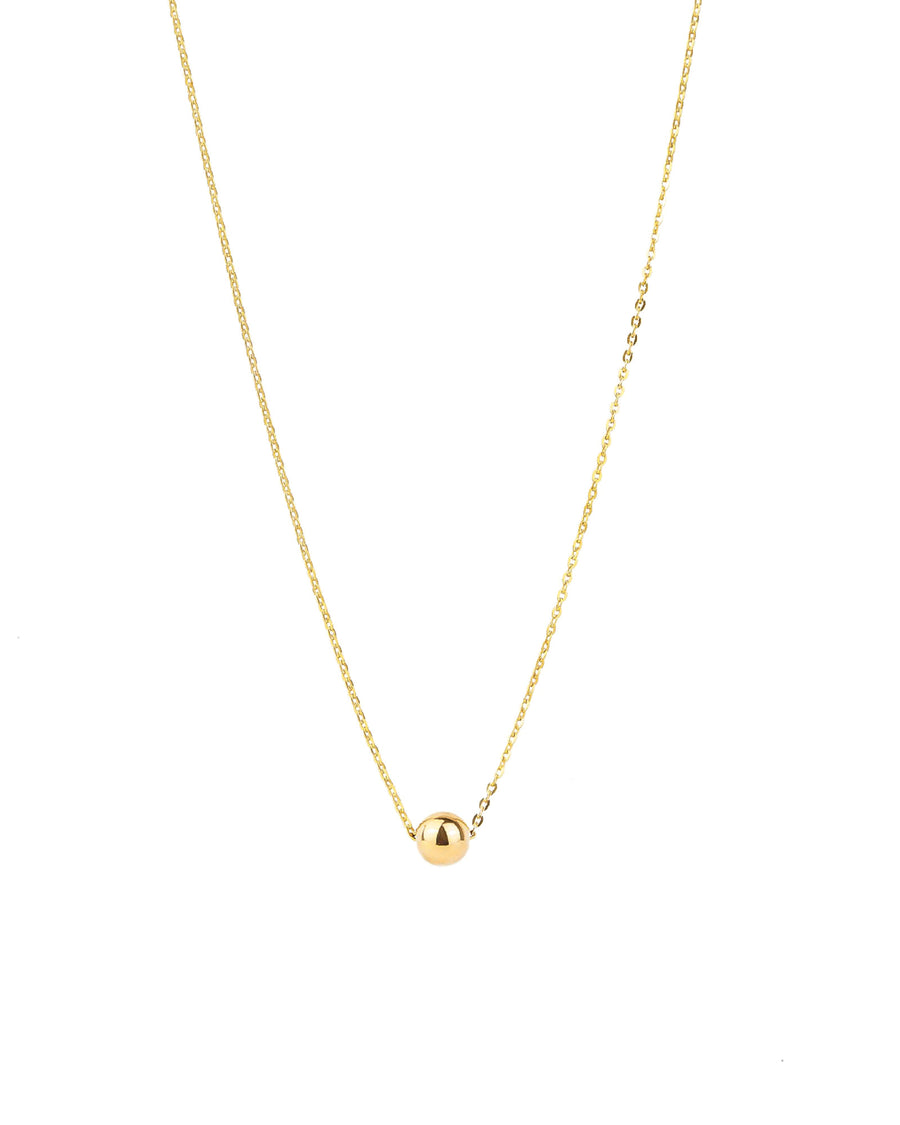 2mm Bead Necklace 14k Gold Filled