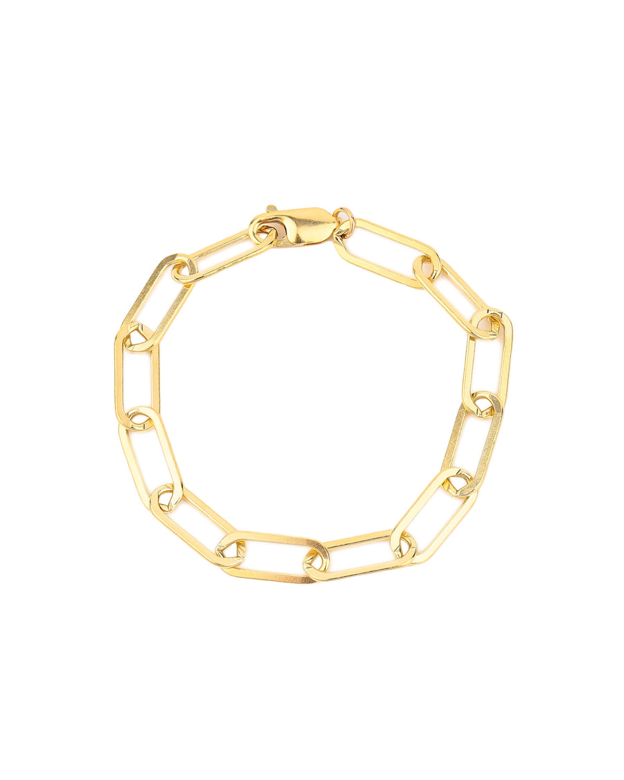 Paperclip Chain Bracelet | XXL 14k Gold Filled
