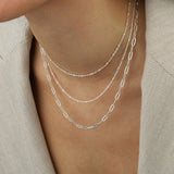 1948-Satellite Cable Chain Necklace-Necklaces-Blue Ruby Jewellery-Vancouver Canada