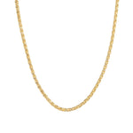 Wheat Chain Necklace 14k Gold Filled