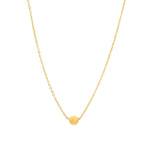 Single Bead Necklace 14k Gold Filled
