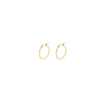 1948-Thin Tube Hoops-Earrings-14k Gold Filled-20mm-Blue Ruby Jewellery-Vancouver Canada