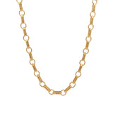 Belcher Rolo Chain Necklace | Large 14k Gold Filled