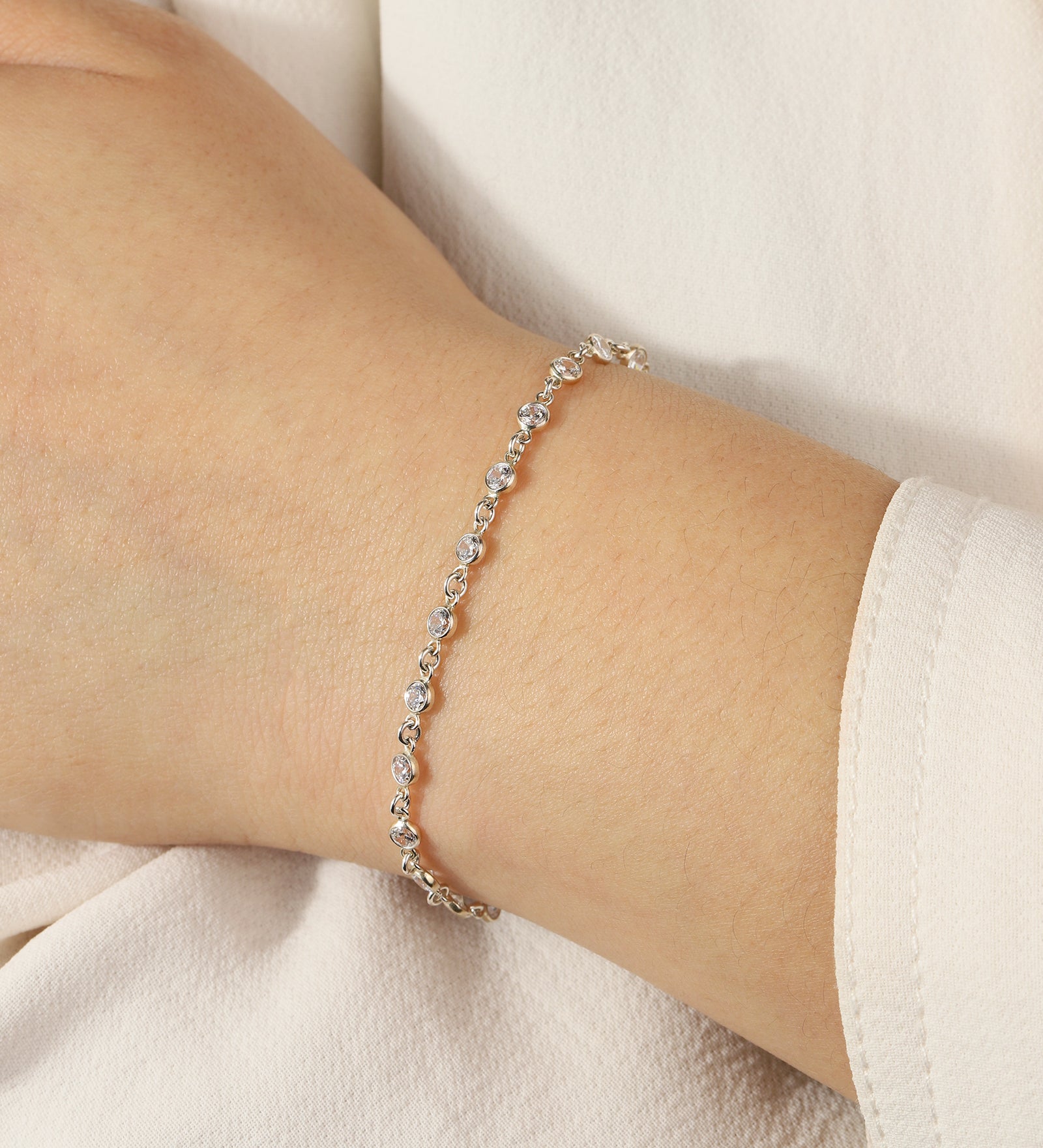 1948-Tennis Bracelet-Bracelets-Blue Ruby Jewellery-Vancouver Canada