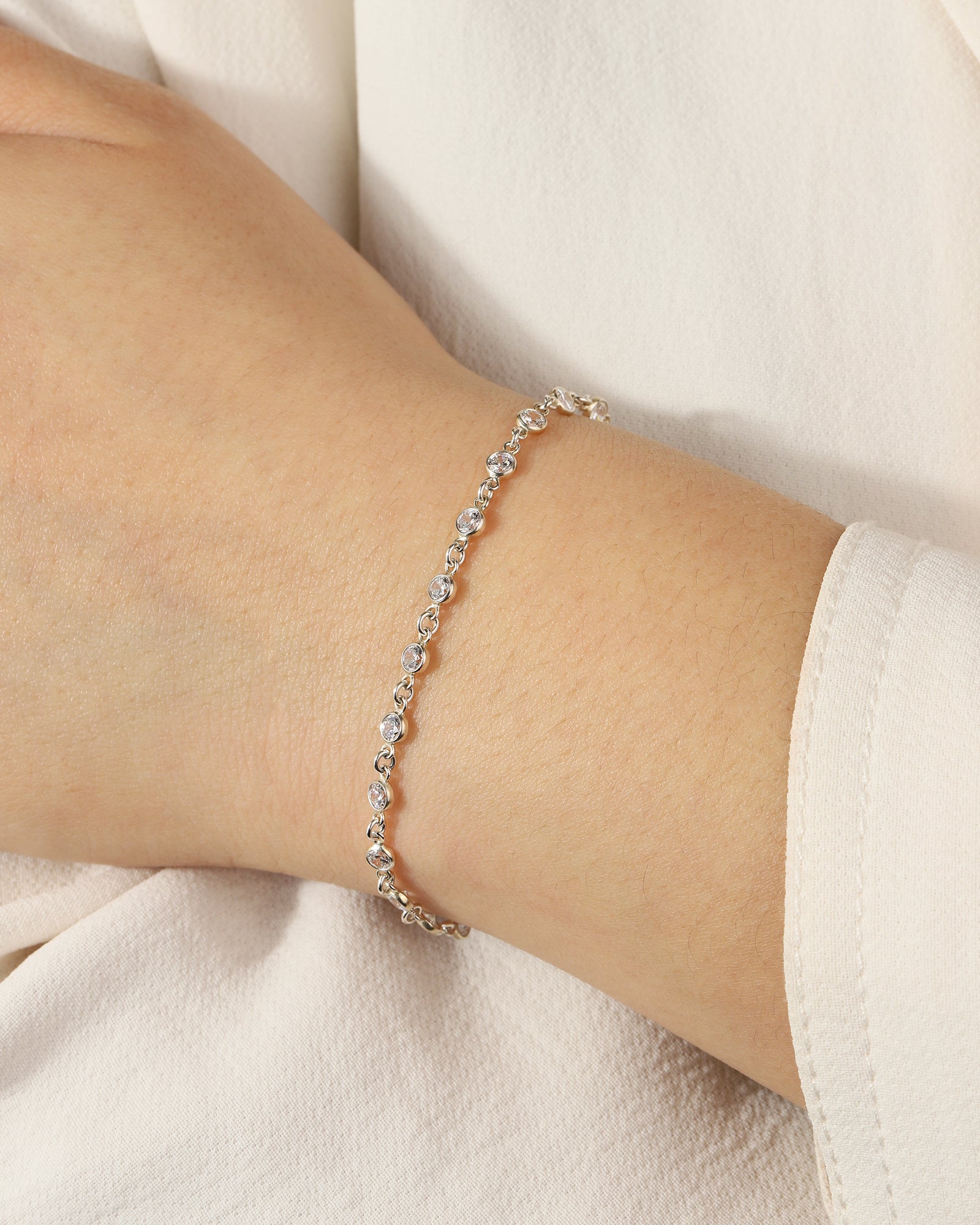 1948-Tennis Bracelet-Bracelets-Blue Ruby Jewellery-Vancouver Canada