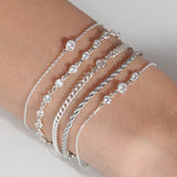 1948-Single 4mm CZ Bracelet-Bracelets-Blue Ruby Jewellery-Vancouver Canada