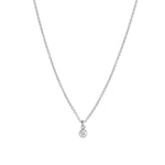 1948-Single CZ Drop Necklace-Necklaces-Blue Ruby Jewellery-Vancouver Canada