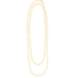 1948-Oval Twist Cable Necklace-Necklaces-Blue Ruby Jewellery-Vancouver Canada