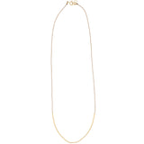 Wish Necklace 14k Gold Filled, Beige