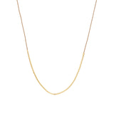 Wish Necklace 14k Gold Filled, Beige