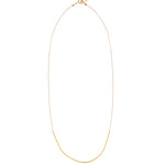 Wish Necklace 14k Gold Filled, Sand