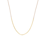 Wish Necklace 14k Gold Filled, Sand