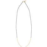 Wish Necklace 14k Gold Filled, Black Onyx