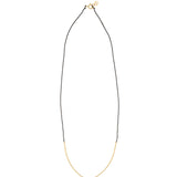 Wish Necklace 14k Gold Filled, Black Onyx