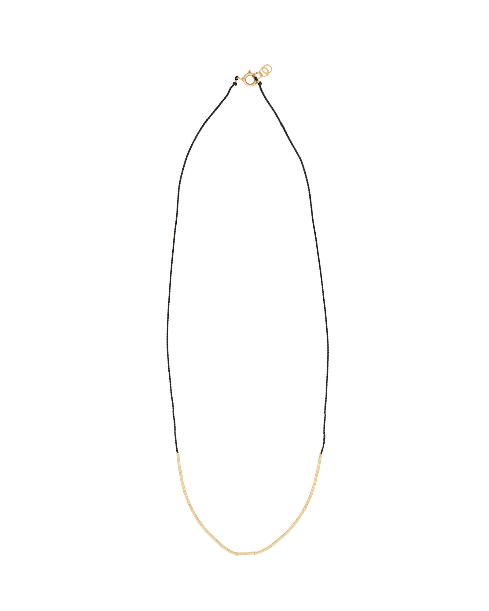 Wish Necklace 14k Gold Filled, Black Onyx