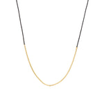 Wish Necklace 14k Gold Filled, Black Onyx