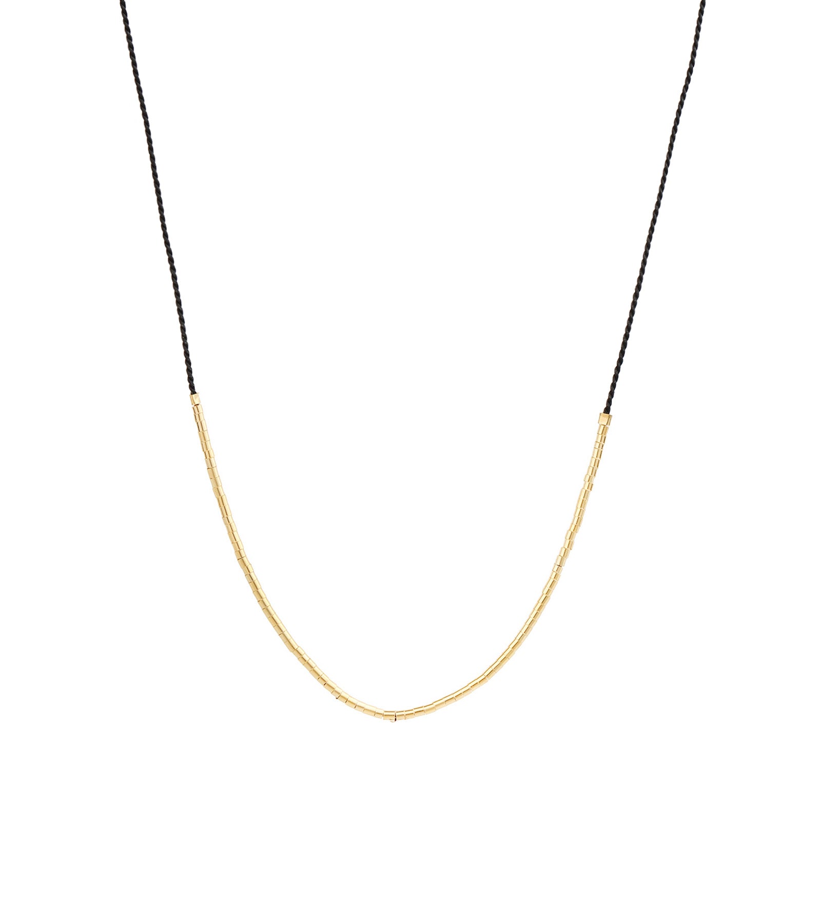 Wish Necklace 14k Gold Filled, Black Onyx