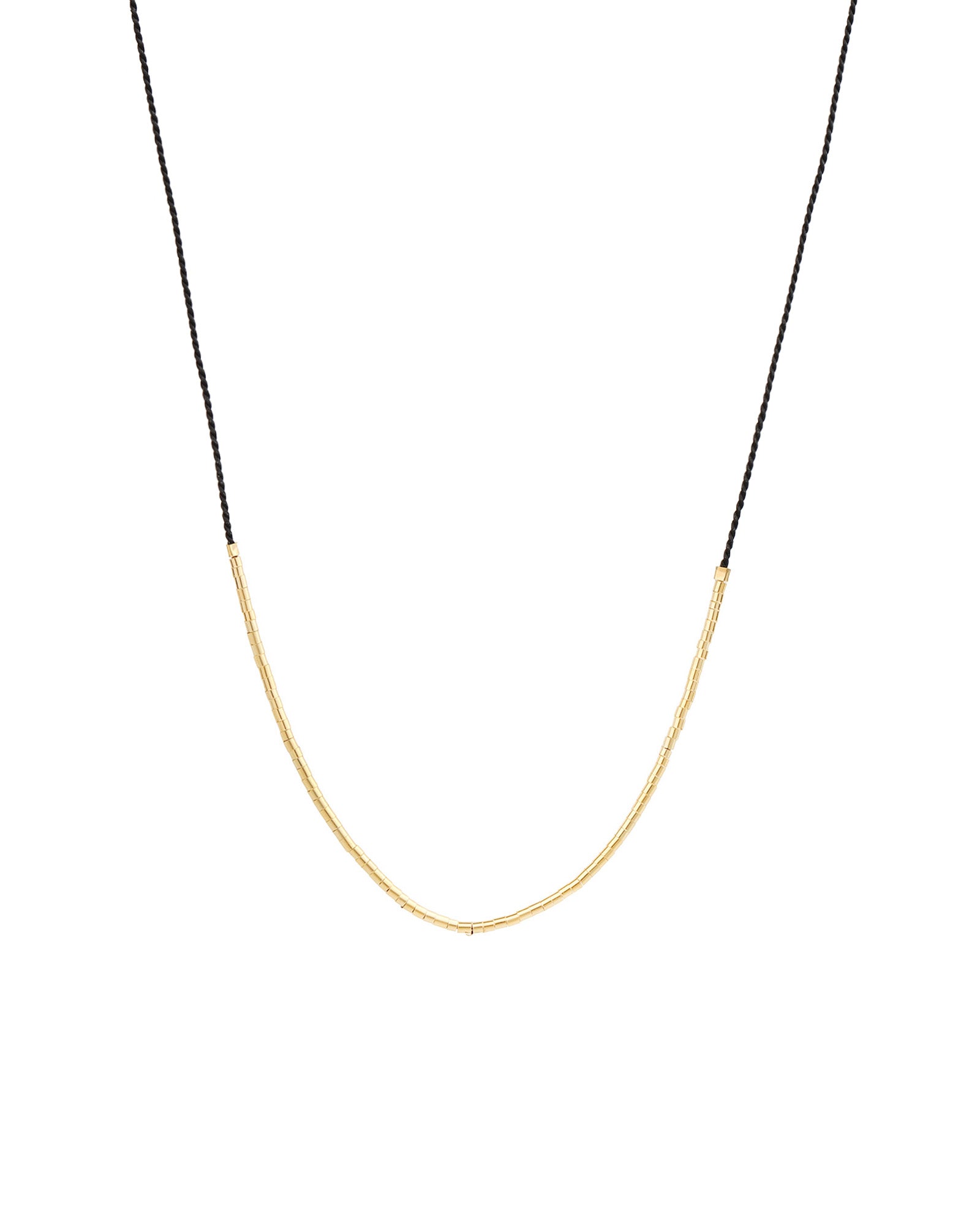 Wish Necklace 14k Gold Filled, Black Onyx