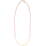 Wish Necklace 14k Gold Filled, Red