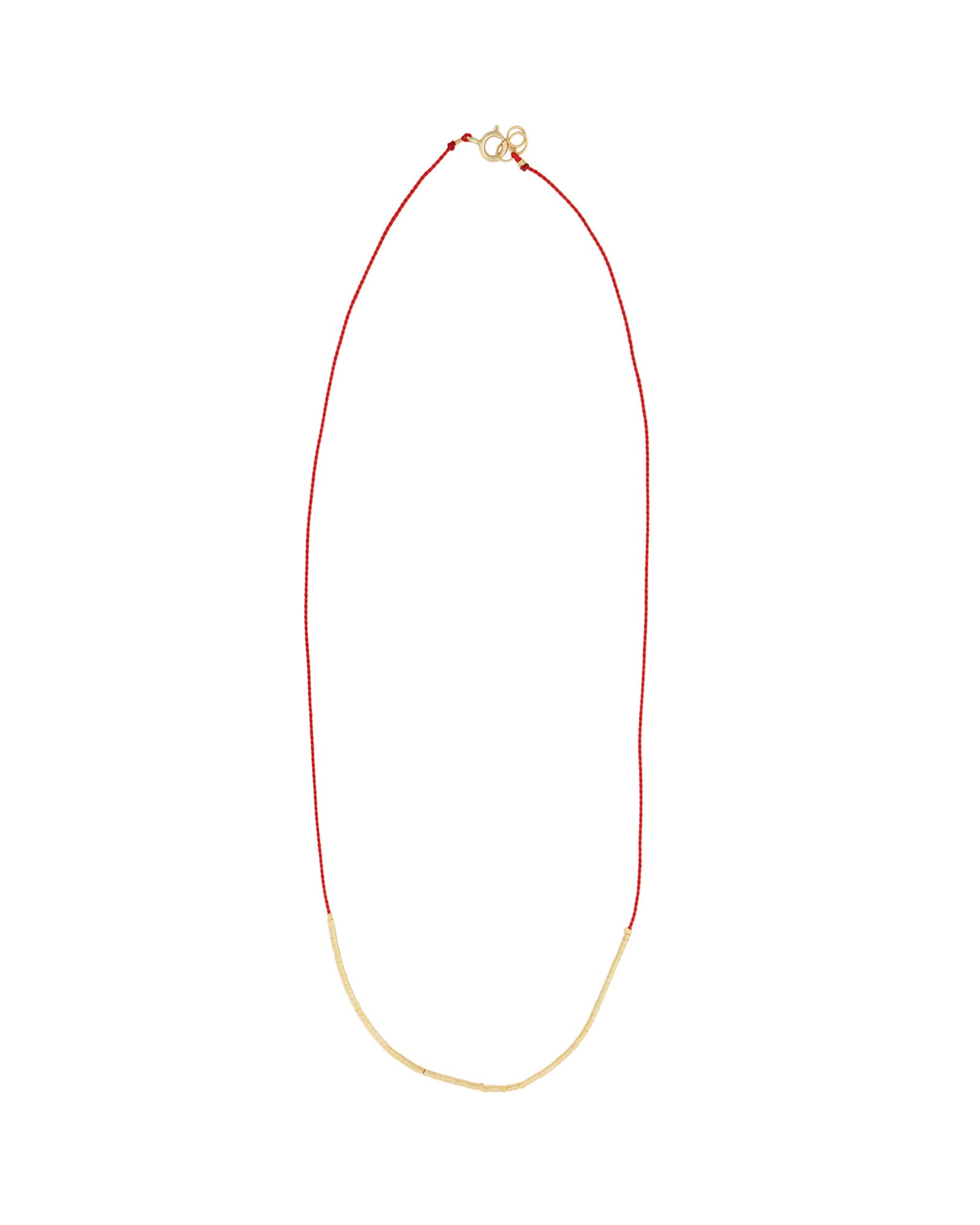 Wish Necklace 14k Gold Filled, Red