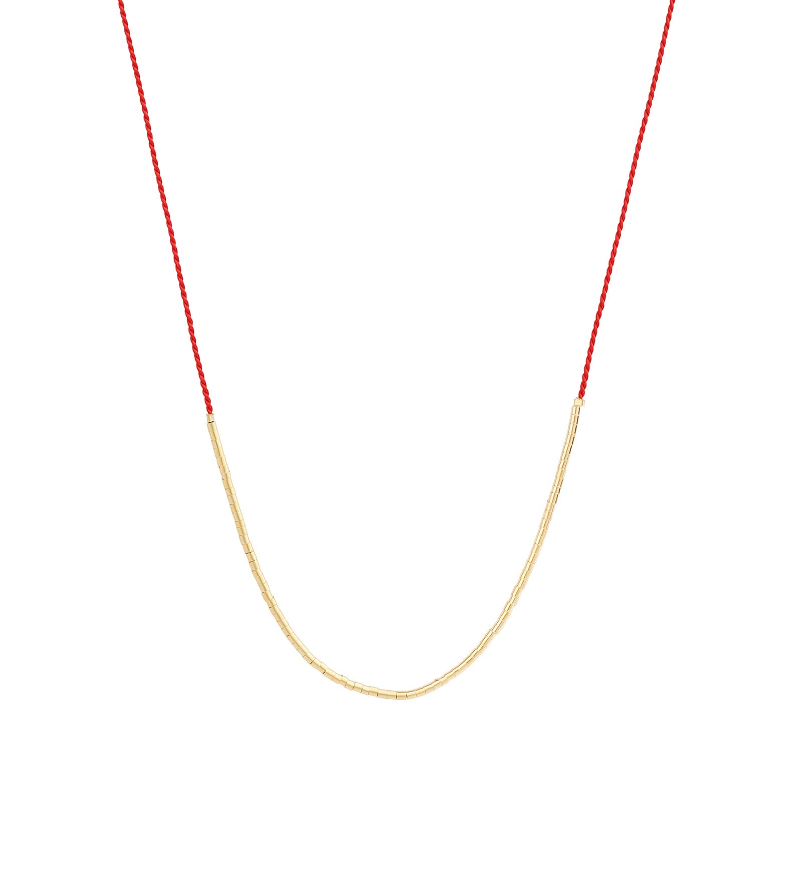 Wish Necklace 14k Gold Filled, Red