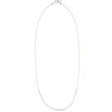 Wish Necklace Stering Silver, Sand