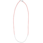 Wish Necklace Sterling Silver, Red