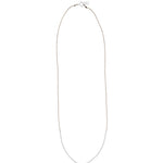 Wish Necklace Sterling Silver, Grey