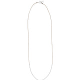 Wish Necklace Sterling Silver, Grey