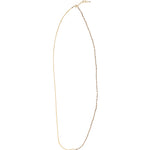 Yin Yang Necklace Sterling Silver, Smoky Quartz