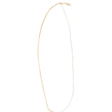 Yin Yang Necklace 14k Gold Filled, Moonstone