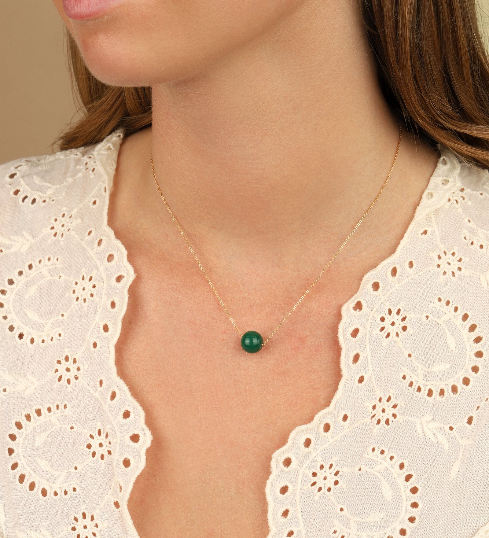 Naimaz-Dot Necklace-Necklaces-Blue Ruby Jewellery-Vancouver Canada