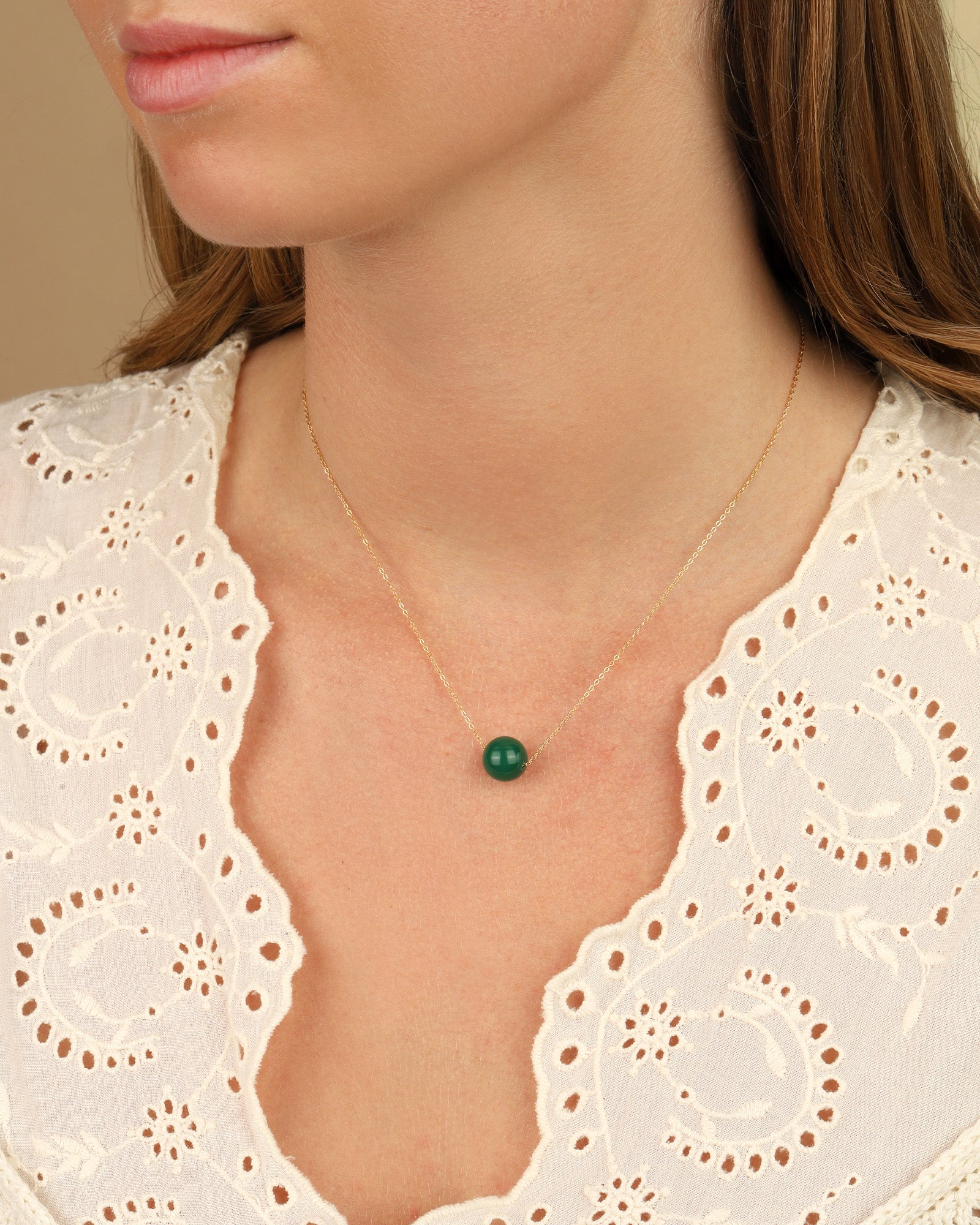 Naimaz-Dot Necklace-Necklaces-Blue Ruby Jewellery-Vancouver Canada