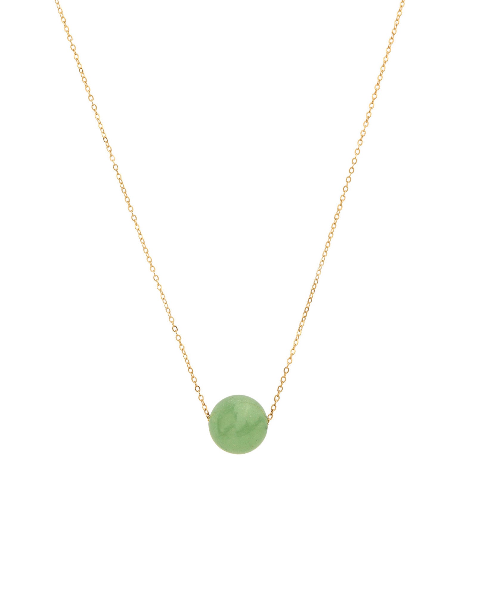 Magnetic Dot Necklace 14k Gold Filled, Eye Agate