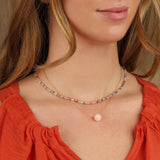 Naimaz-Dot Necklace-Necklaces-Blue Ruby Jewellery-Vancouver Canada